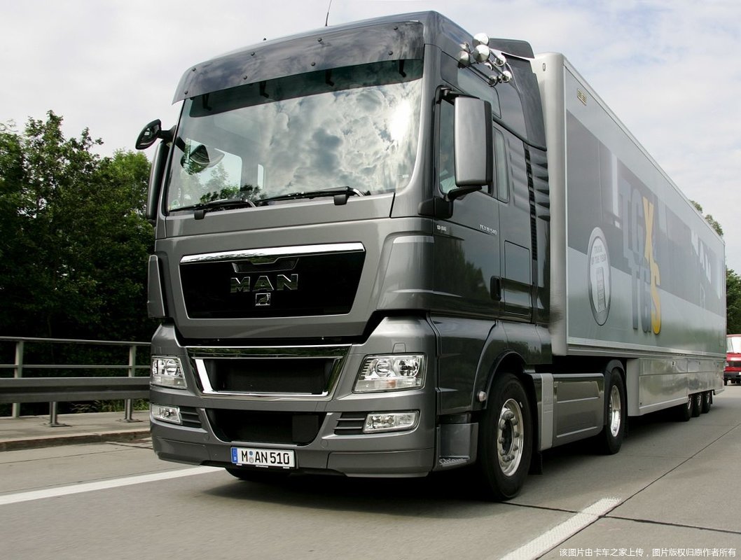 【图】曼 tgx 行驶实拍_卡车之家