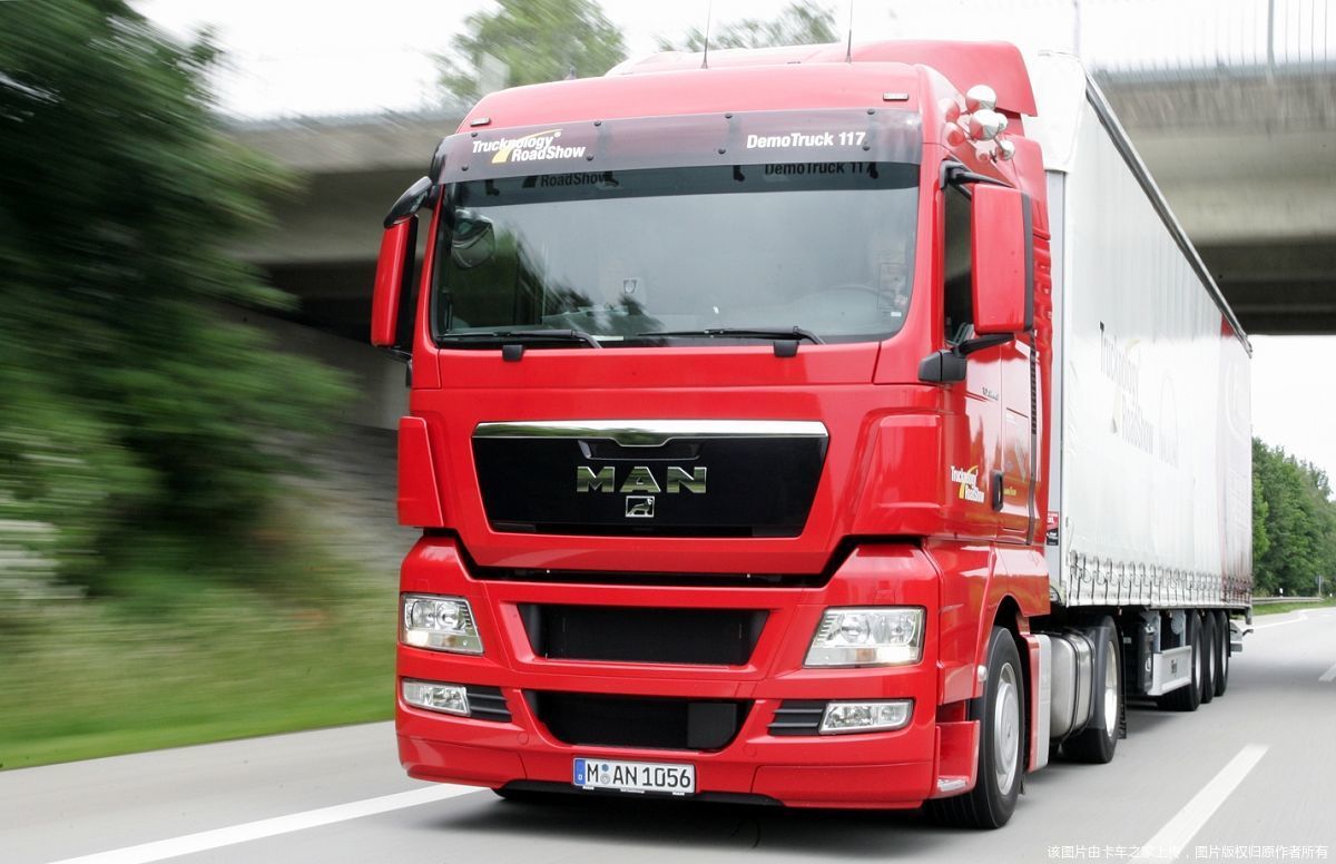【图】曼 tgx 行驶实拍_卡车之家