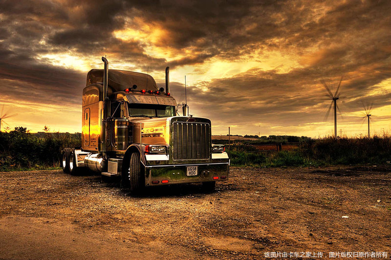 彼得比尔特重型卡车图片