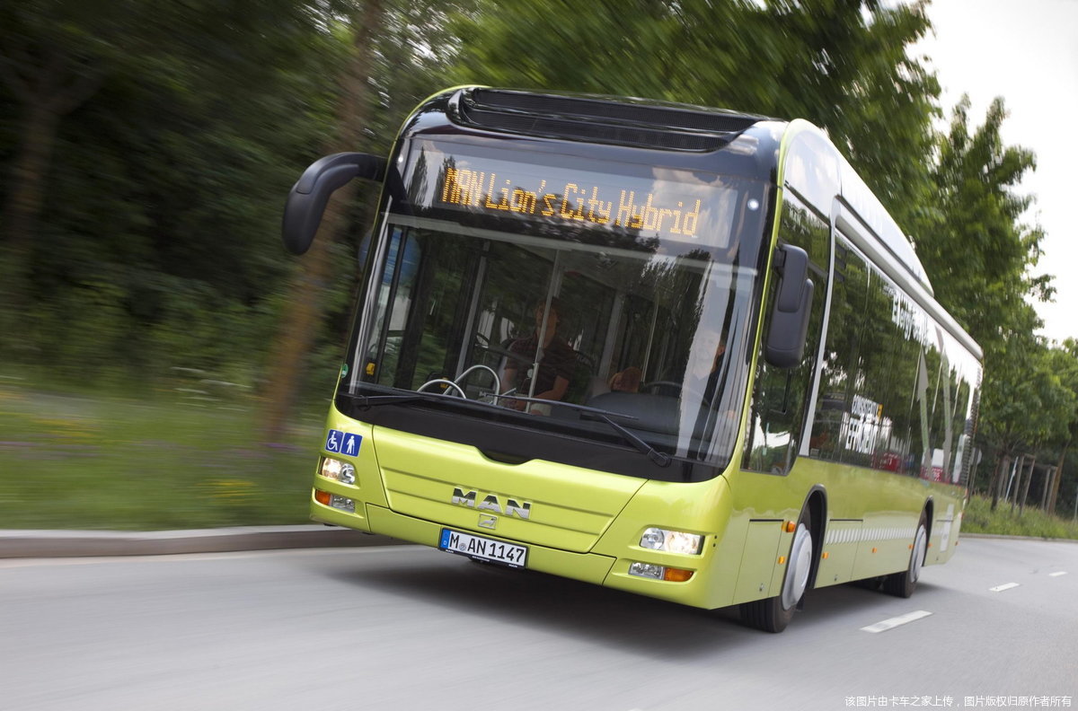 【图】曼混合燃料巴士_卡车之家