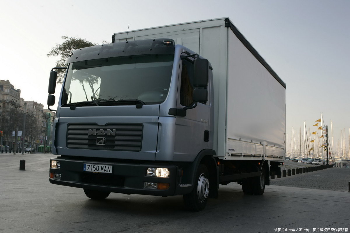 【图】曼 tgl 道路实拍_卡车之家