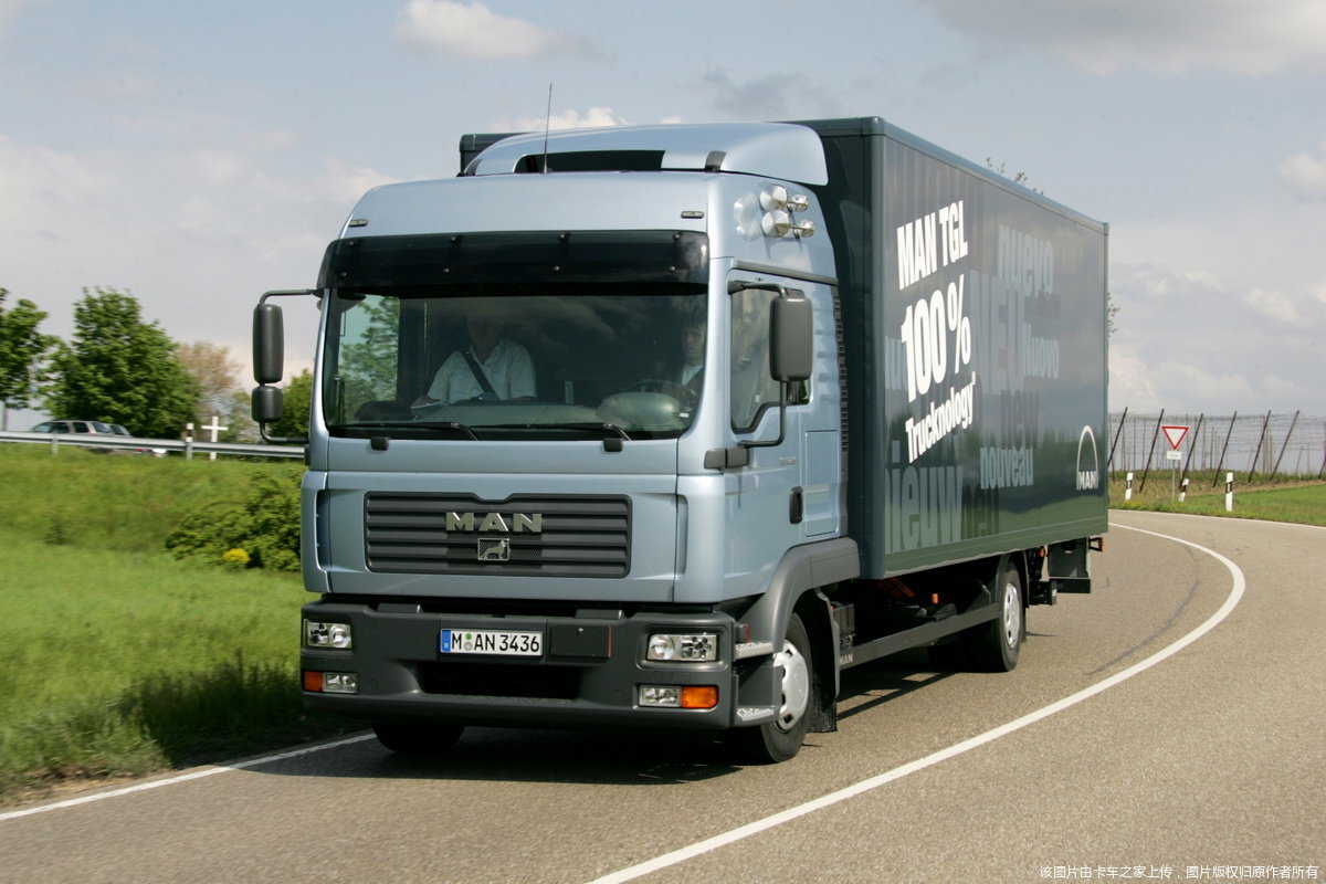 【图】曼 tgl 道路实拍_卡车之家