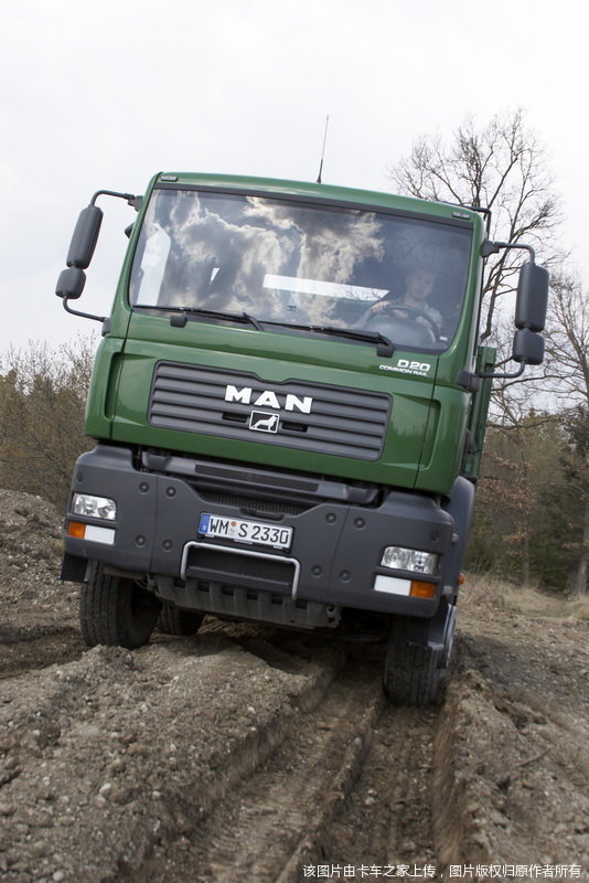 【图】曼 tga 道路实拍_卡车之家