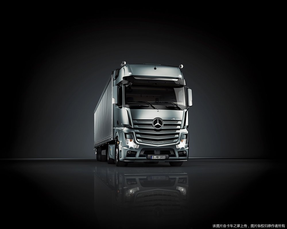 奔驰卡车精美壁纸