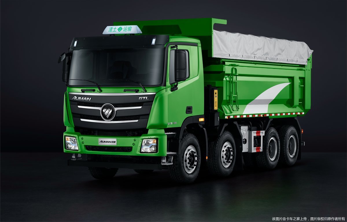 欧曼gtl400马力8x4自卸车